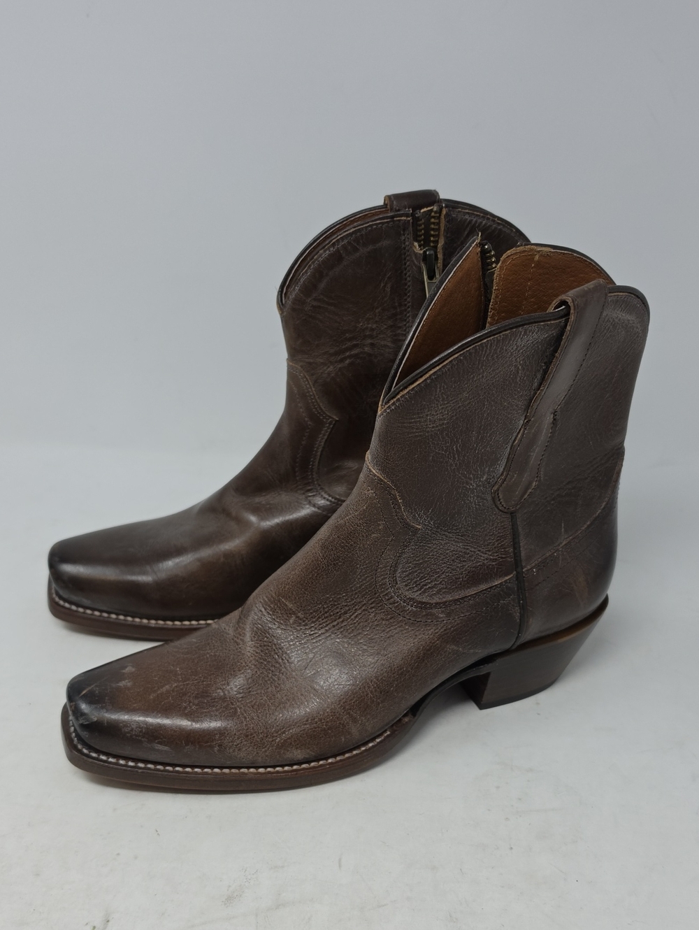 Cleo + Wolf Women's Fern Western Booties - Square Toe Size 7
